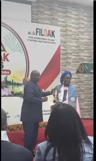 La fildak a honoré Madame aminata sy acctuelle directrice generale des NEAS 